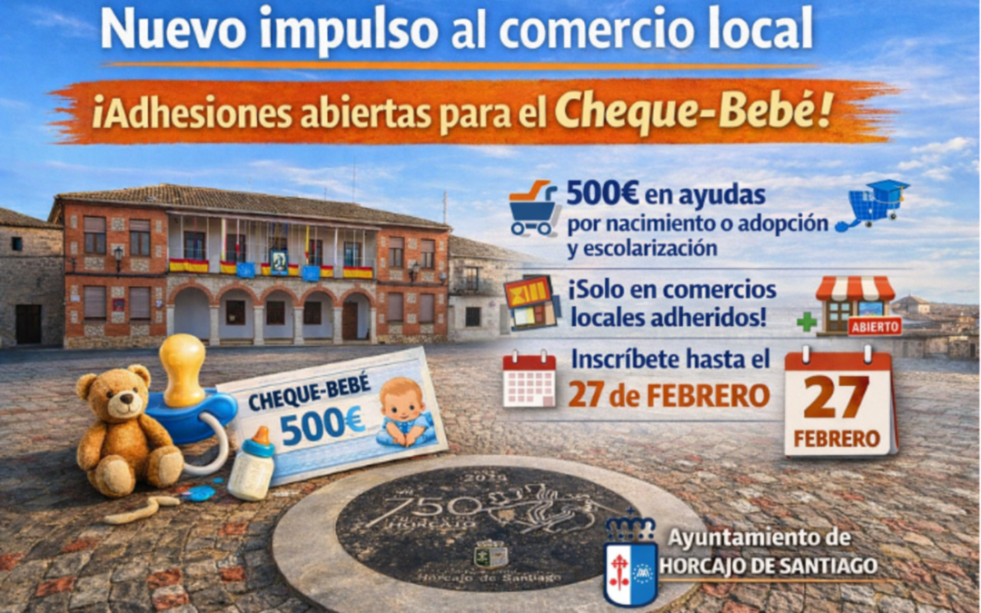 El Ayuntamiento pone en marcha el Plan de Comercio Local y activa las Ayudas Cheque-Bebé