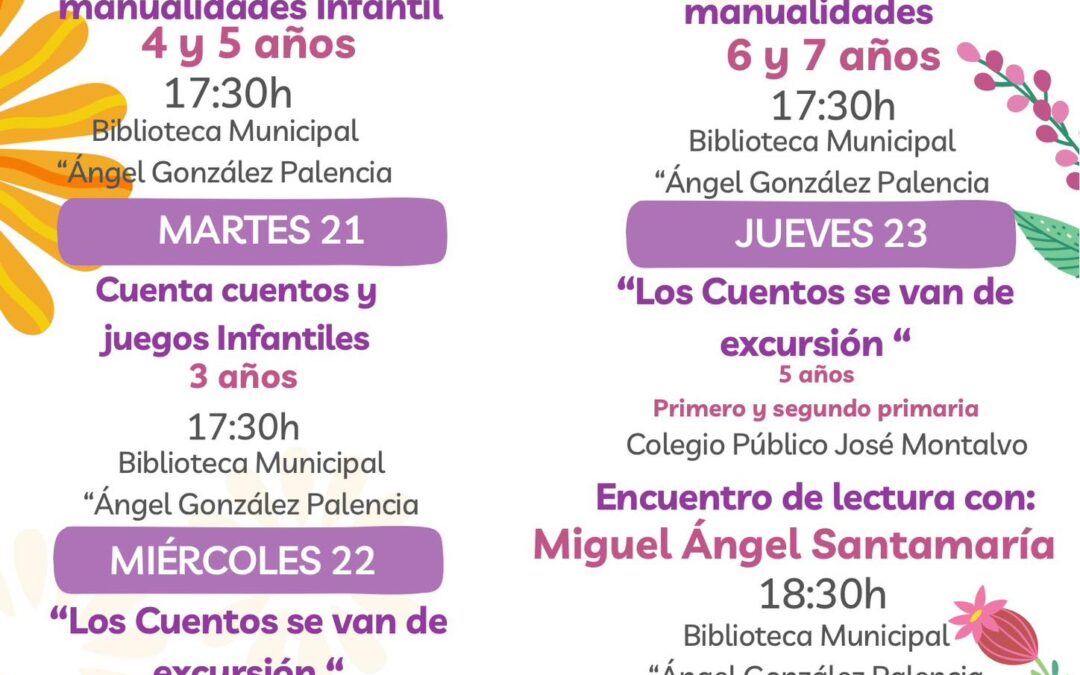 📚Programación semana del libro 2026