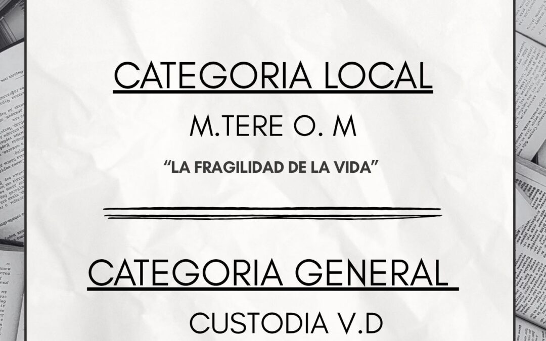 📚✨ ¡Ya tenemos ganadores del XL Certamen Literario Villa de Horcajo! ✨📚